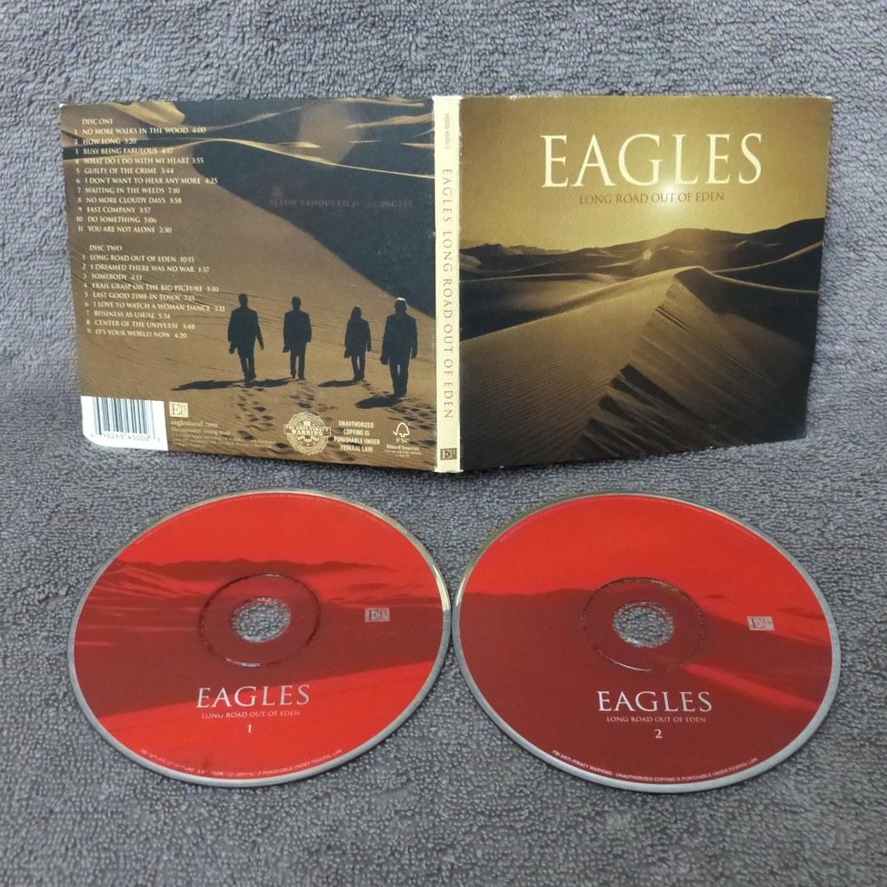 The Eagles Long Road Out of Eden Digipak 2 Discs Set CDs 2007 Rock